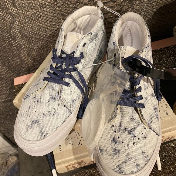 Vans Vault OG SK8-Mid LX Distress - White/Multi - Picture 2 of 6